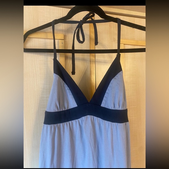 Roxy Colorblock Halter Maxi Dress Size Small - Picture 3 of 8